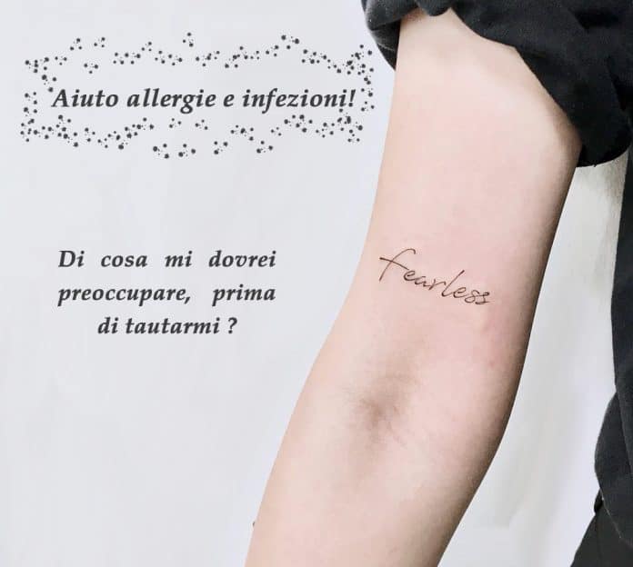 Tattoo allergia infezione by @103inkstudio