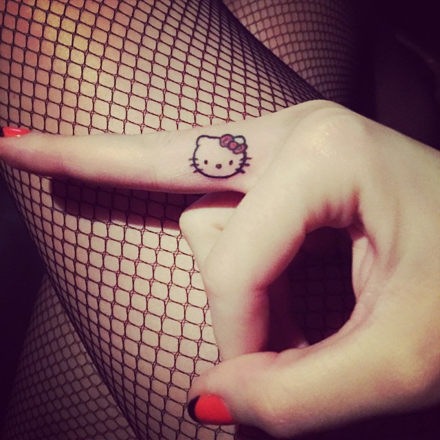 tatuaggio gatto Katy Perry ph @katyperry