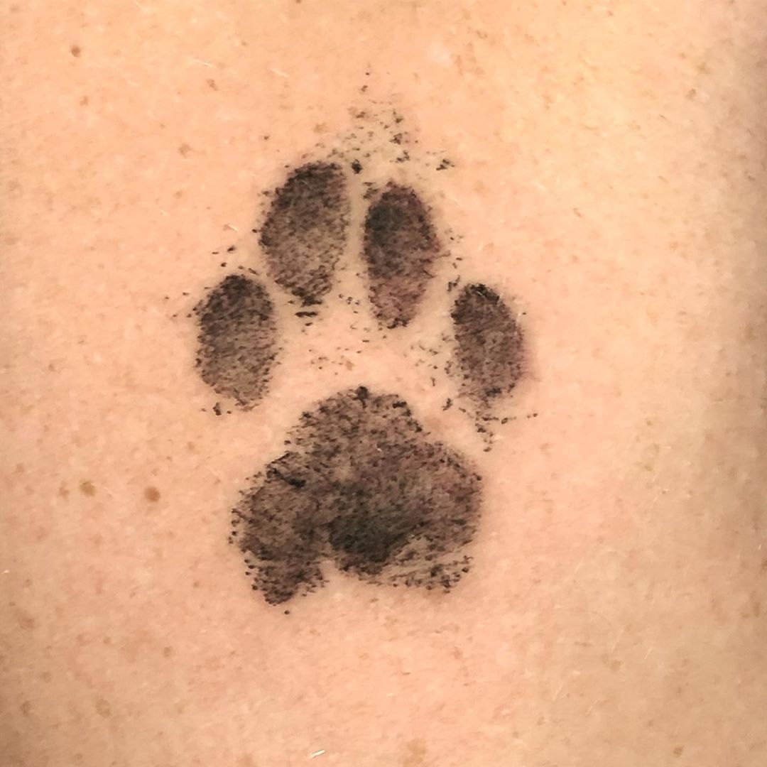 tatuaggio impronta gatto ph @westhanded