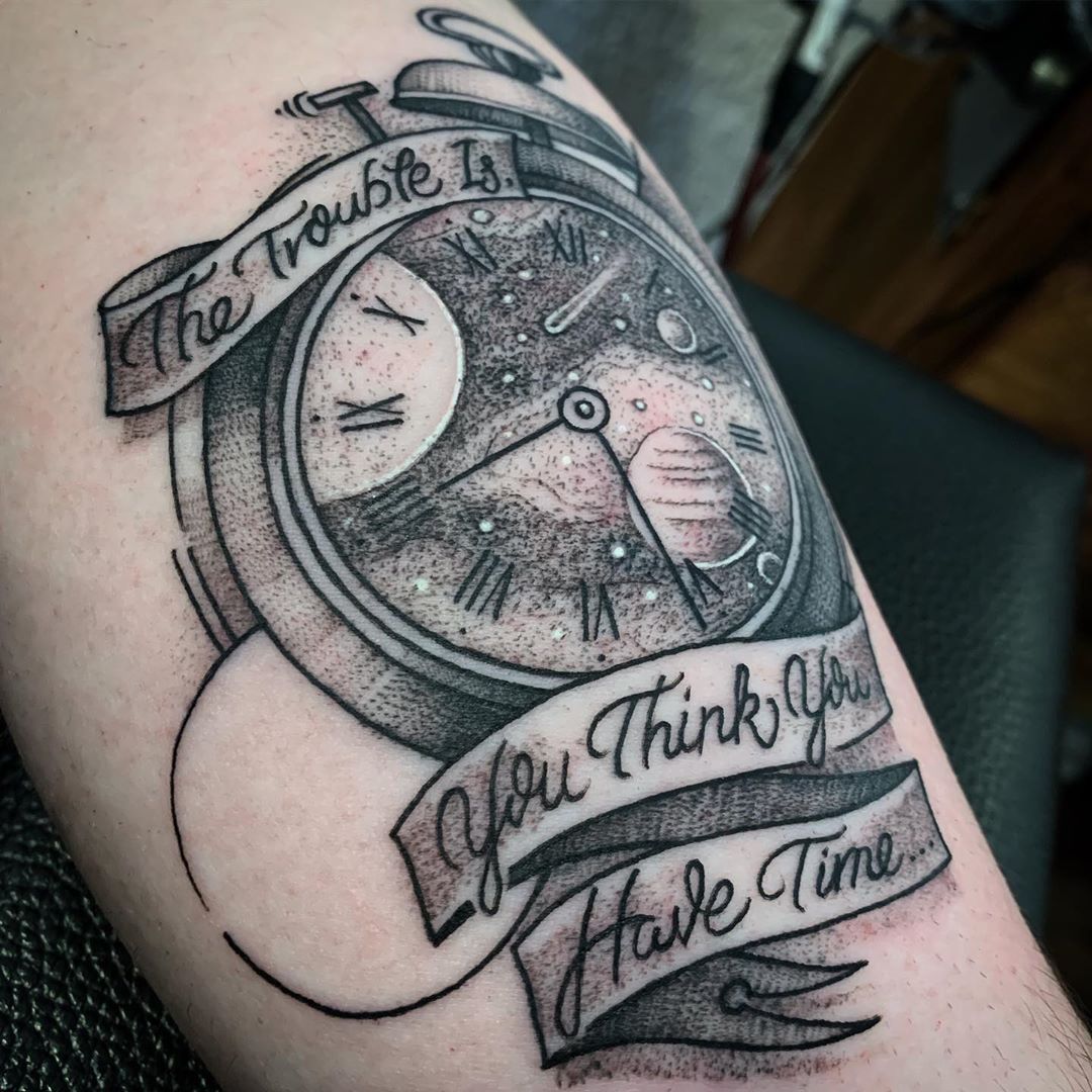 tattoo tempo e spazio ph @kaptaincade