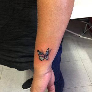 tattoo-farfalle-piccole-by-@laperlaneratattooink1