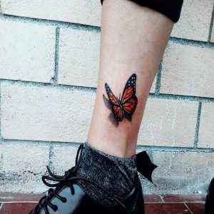 tatuaggio-farfalle-caviglia-by-@arse.niko_