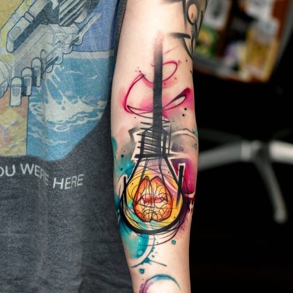 tatuaggio a colori