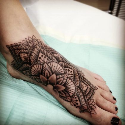 tatuaggio piede
