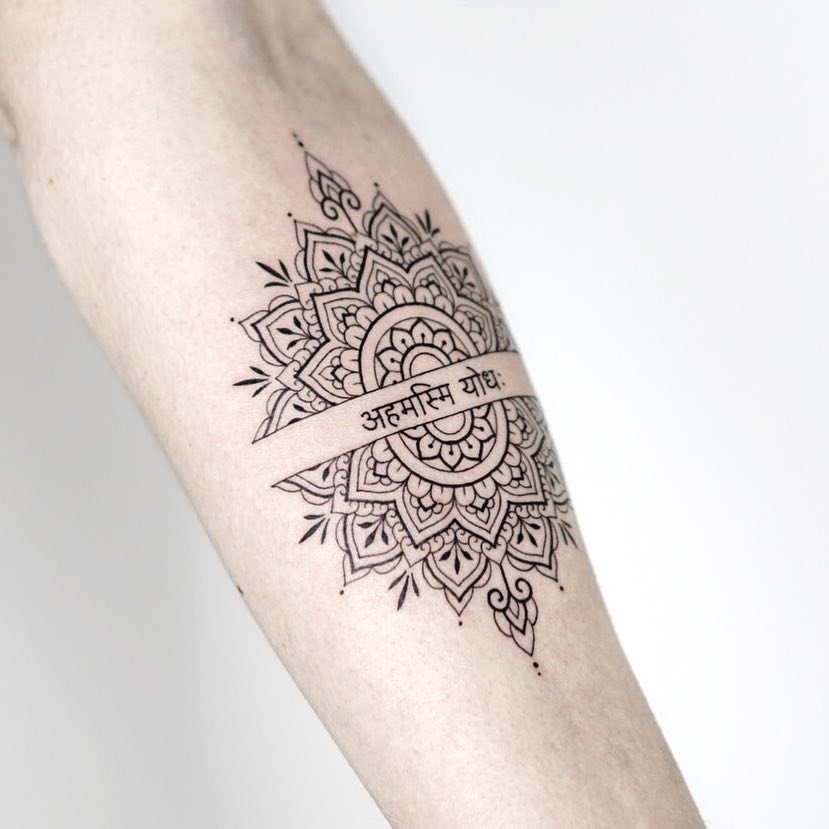 tattoo mandala by @rachainsworth