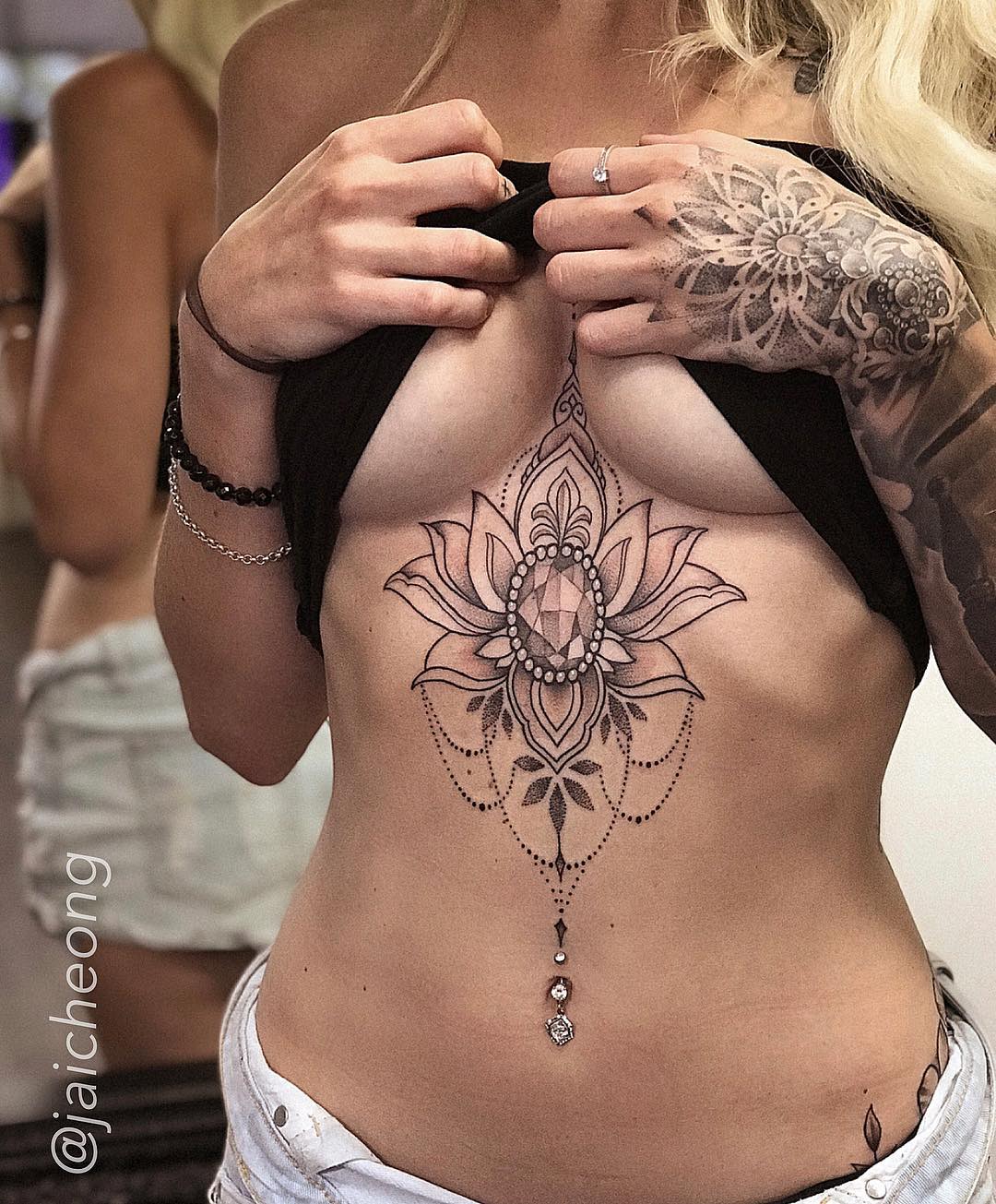 tatuaggio mandala by @jaicheong