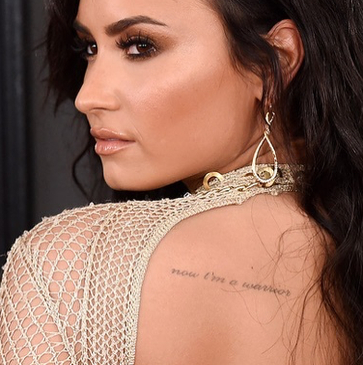 tatuaggi Demi Lovato ph @everythingweheart