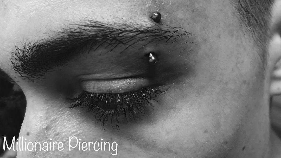 eyebrow piercing ph @millionairepiercing 4