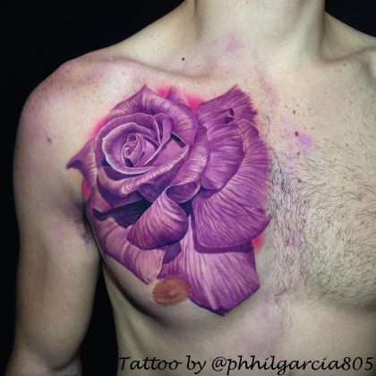 Rosa tattoo by @philgarcia805