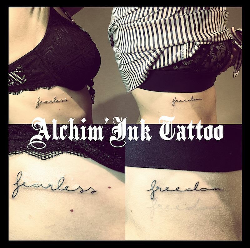 Tattoo lettering ph @alchim.ink .tattoo.