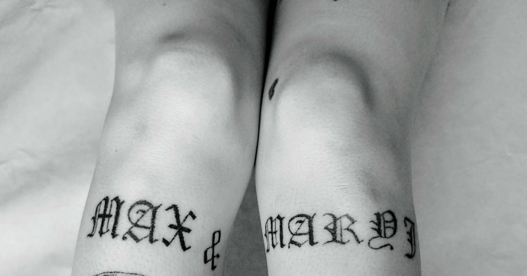 Tattoo lettering ph @ambeet tattoos