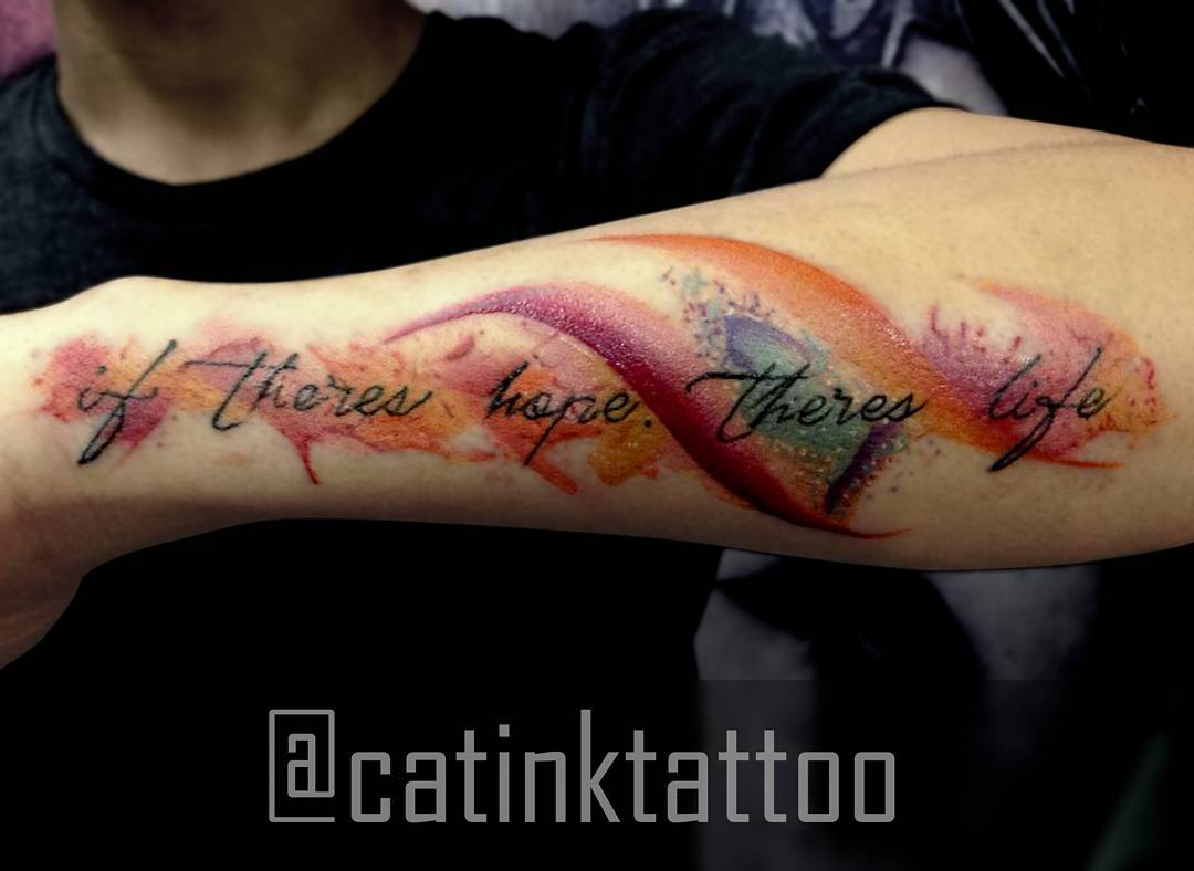 Tattoo lettering ph @catinktattoo 1