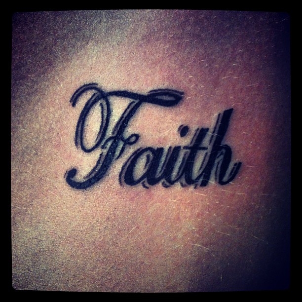 Tattoo lettering ph @dougie fresh