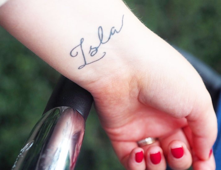 Tattoo lettering ph @evenangelsfallblog