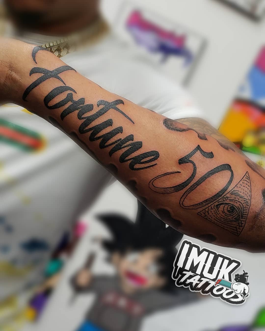 Tattoo lettering ph @inkmeup kevo 13