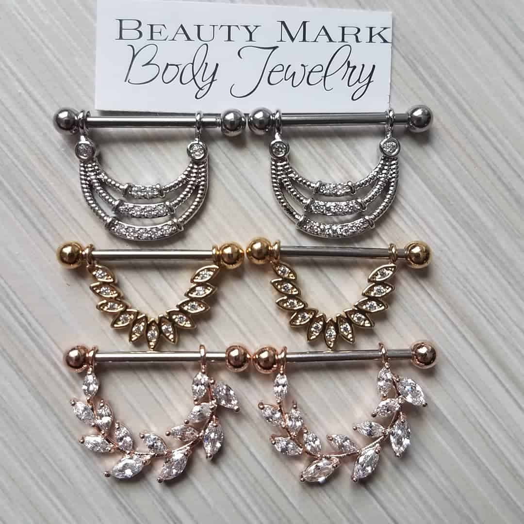 nipple piercing jewelry by @beautymarkjewelry 1