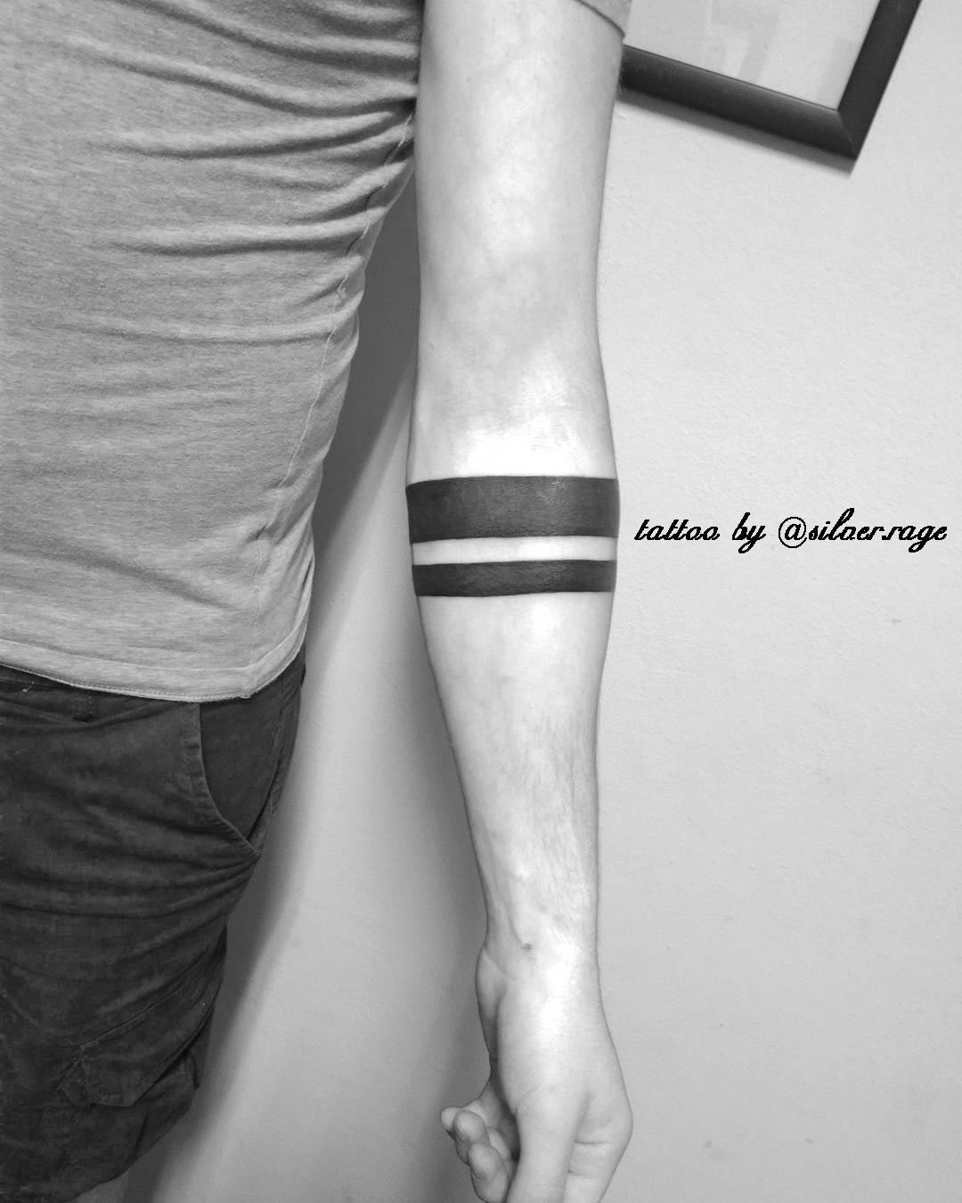 tatuaggi linee nere by @silver