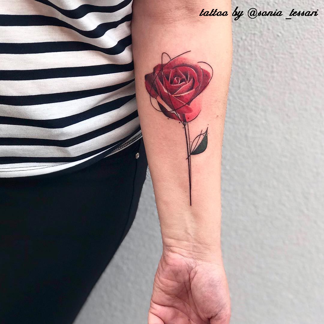 tatuaggi rose by @sonia tessari