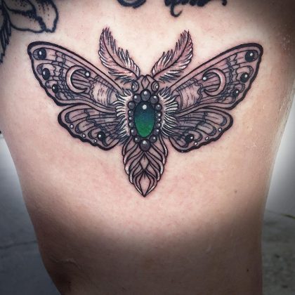 tattoo farfalla by @daniaesthetic