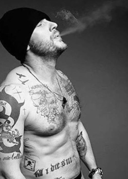 Tattoo Tom Hardy photocredit Cande Tinsley