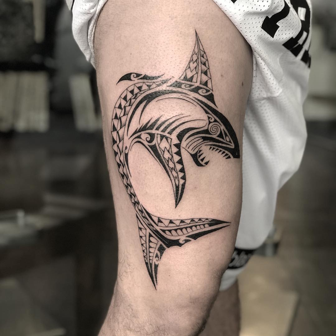 tattoo braccio pesce by @saracollepiccolo