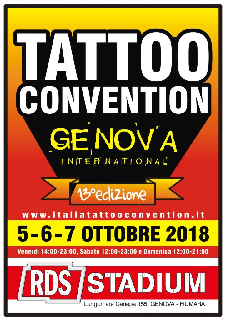Genova tattoo convention locandina 1