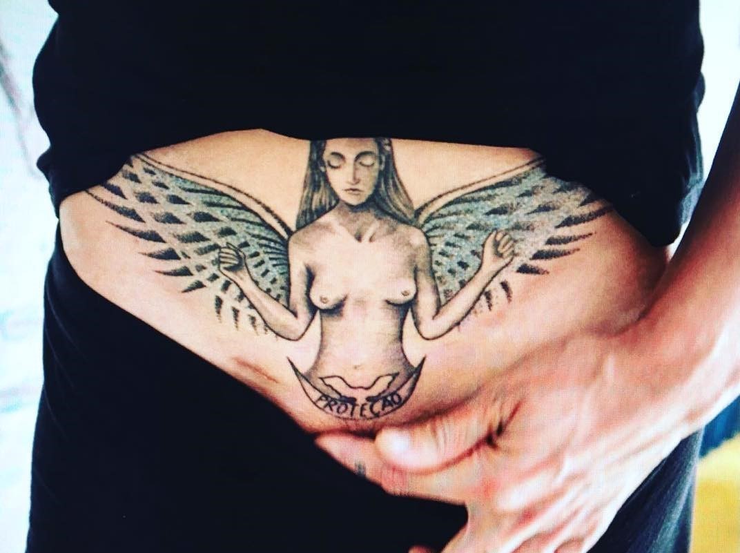 tattoo angelo piccolo photocredit @asiaargento