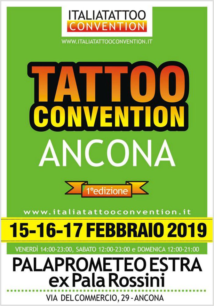 Ancona tattoo convention locandina