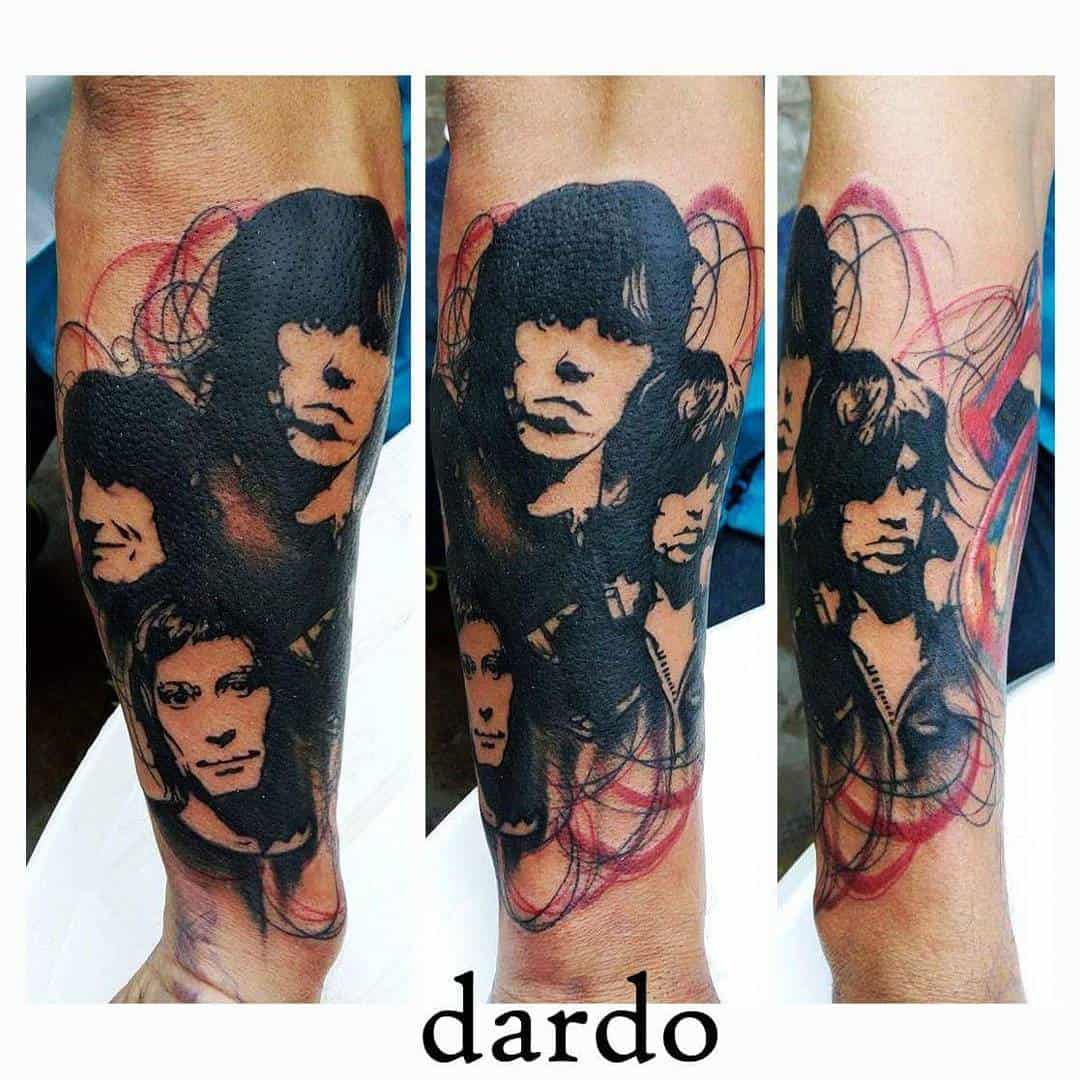 Idee Tatuaggi rolling stones by @dardomoratatuajes