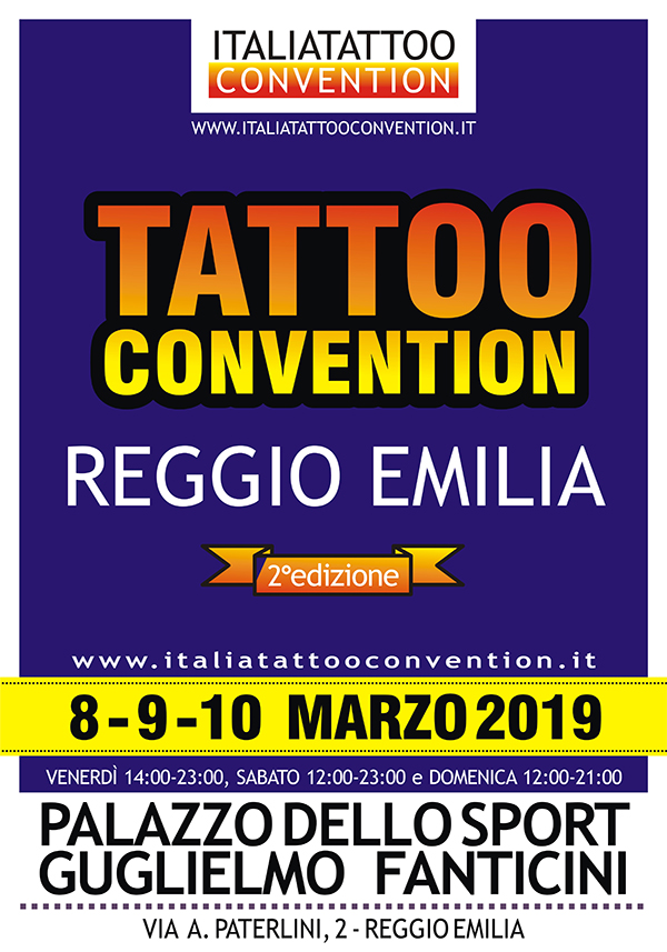 Reggio Emilia Tattoo Convention locandina 1