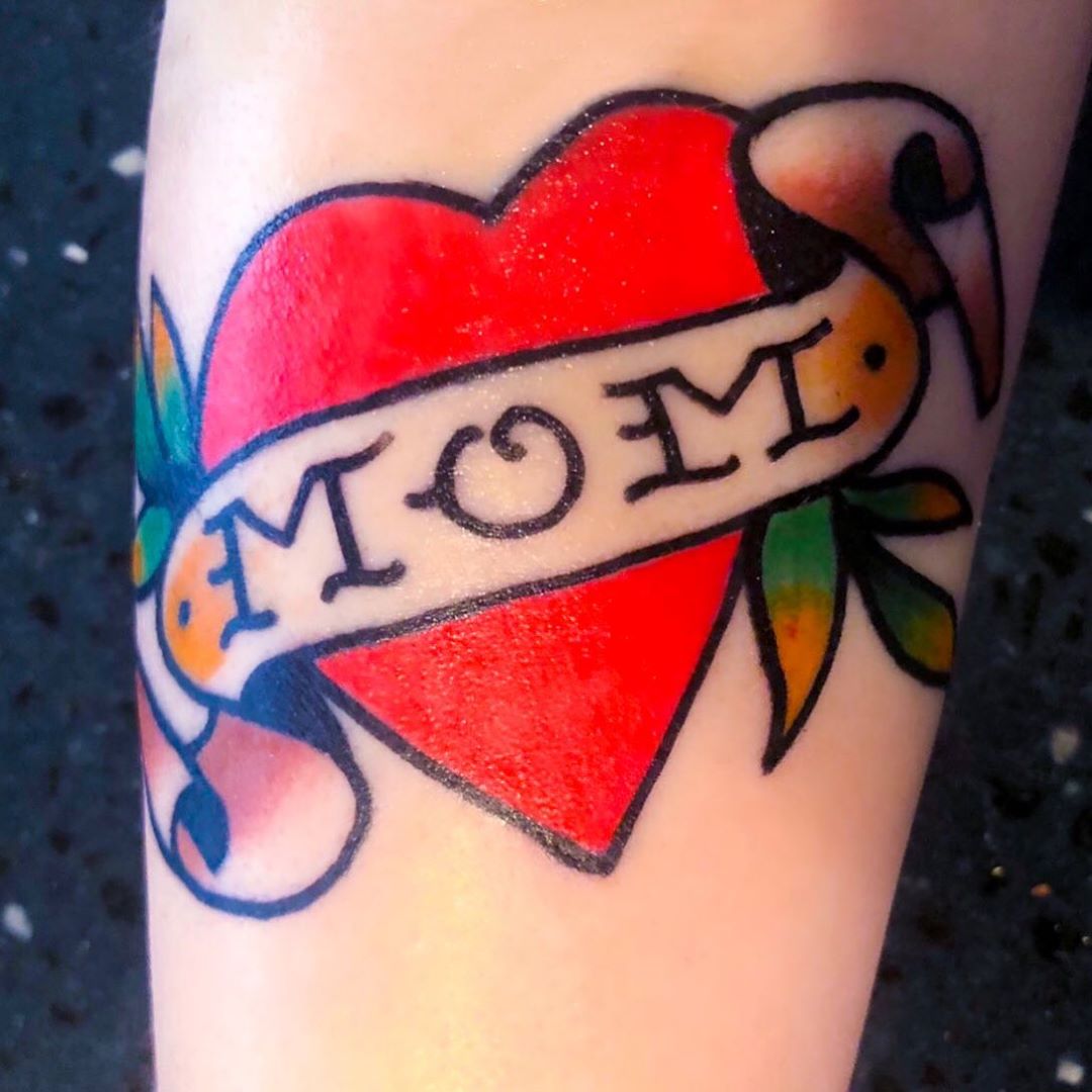 tattoo Old School mom ph @ellietempleton