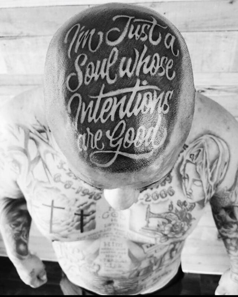 tattoo chicano lettering tesat ph @chicano virallis