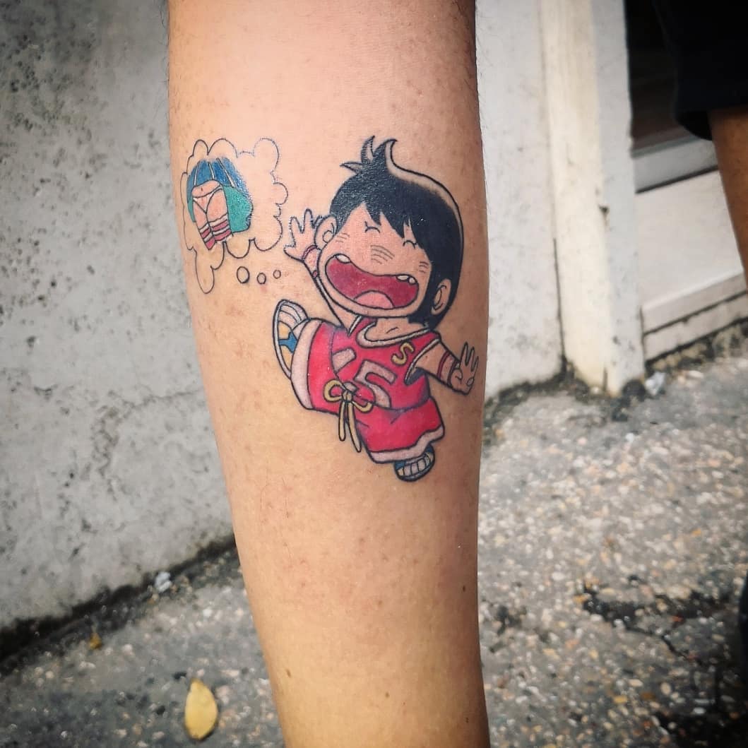 tatuaggio cartoni gigi la trottola by @giu lietta16.tattoo
