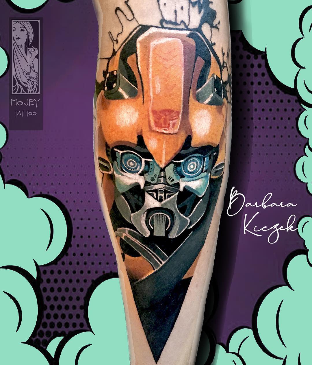 tatuaggio cartoni transformer by @barbara kiczek tattoo