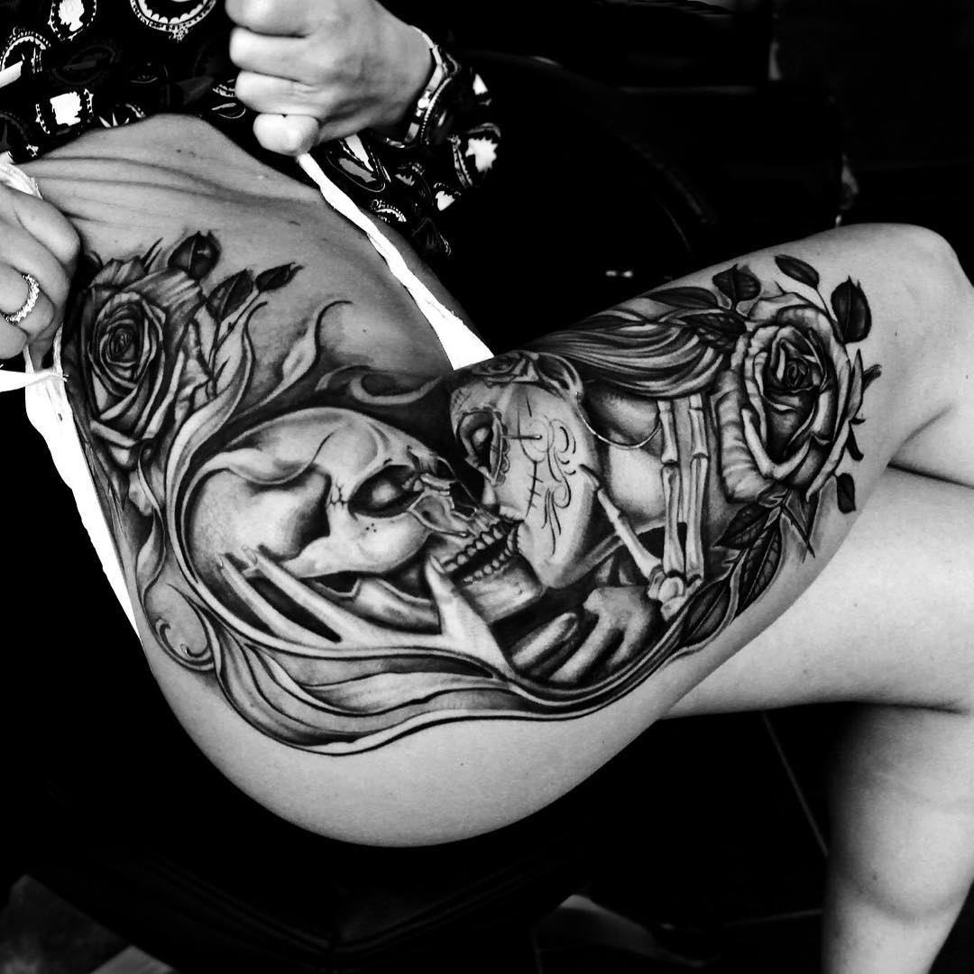 tatuaggio chicano by @adriano elgeneral 1