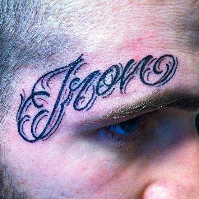 tatuaggio scritta chicana by @laphonse 1