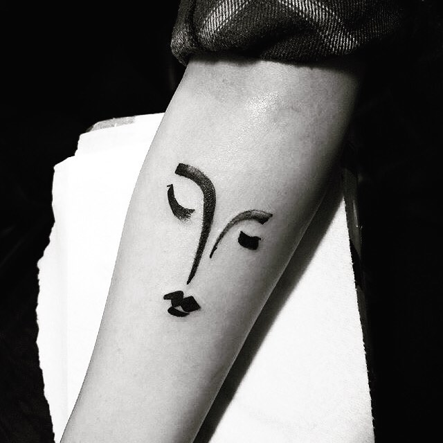 tattoo braccio stilizzato by @andrea m kollar